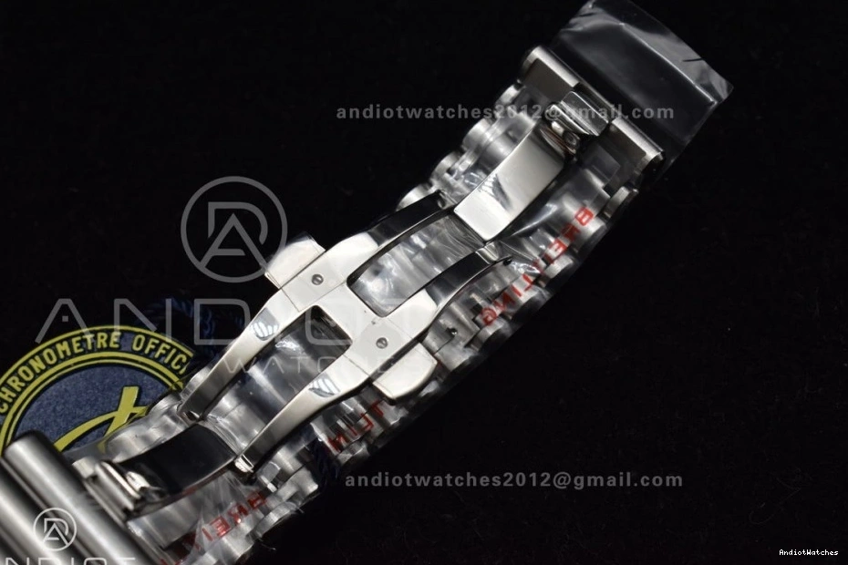 SS Bracelet 44mm B01 Chronomat Edition Best 1:1 FashionForward BLSF On Red SS 547 A Dial 1213